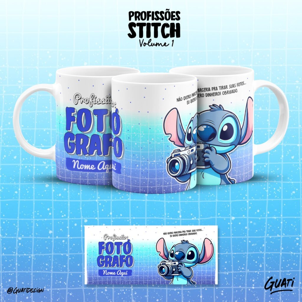 Stitch Profissões Vol. 1 + Elementos (Lab51) - Imagem 24
