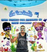 Kit Painel Boas Vindas - Fundo do Mar (Alfaletrando) - Imagem 2