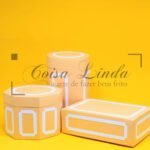 Kit 2 Caixa Provençal – Falsa Cartonagem (Coisa Linda)