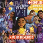 Kit Digital - Wish o Poder dos Desejos Completo