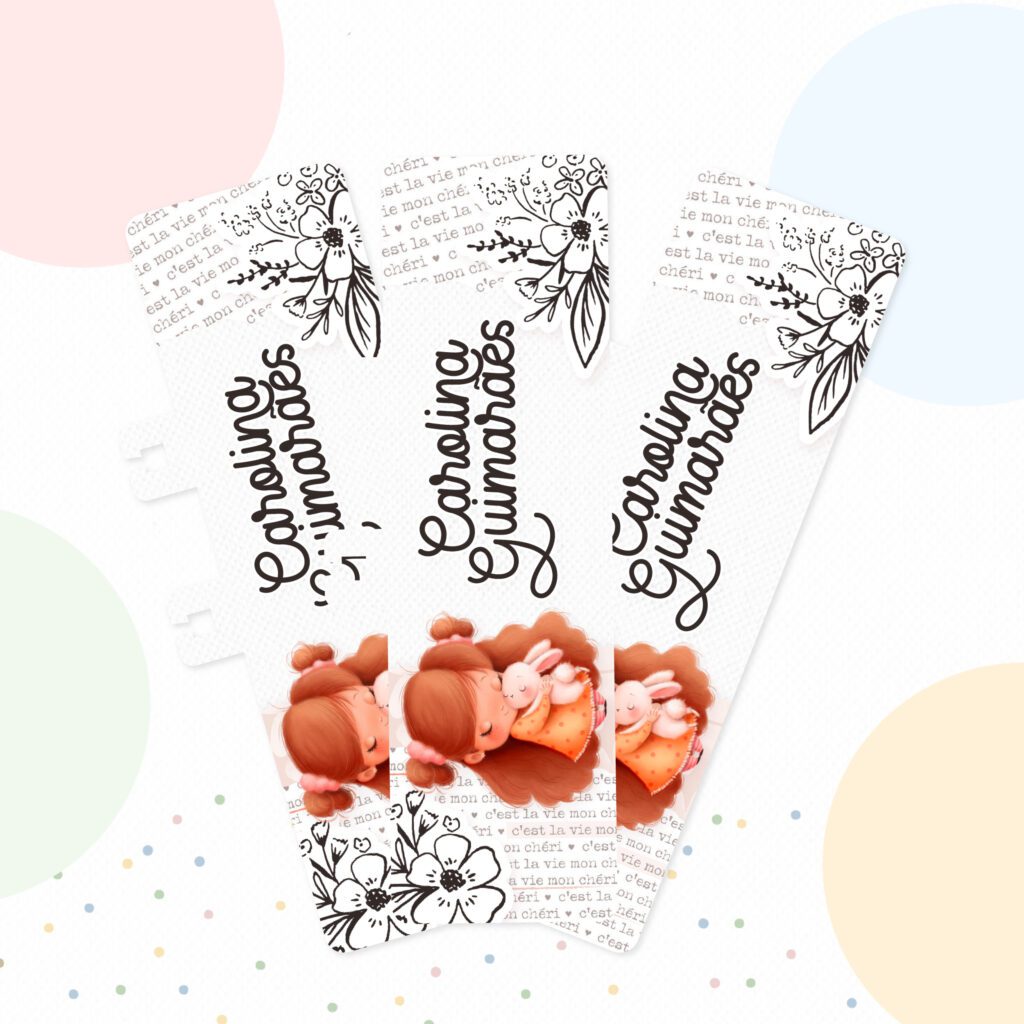 Kit Menina e Coelho - Volta às Aulas 2024 (Papel Amado) - Imagem 12