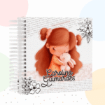 Kit Menina e Coelho - Volta às Aulas 2024 (Papel Amado)