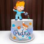 Topo de Bolo O Pequeno Príncipe - Arquivo Silhouette Studio