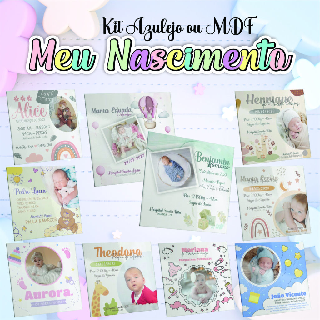 Artes Nascimento - Azulejos | MDF - Imagem 1