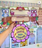 Kit Recursos de Organização de Sala - Tema Jardim Encantado (Alfaletrando) - Imagem 2