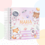 Kit Space Girl - Volta às Aulas 2024 (Papel Amado)