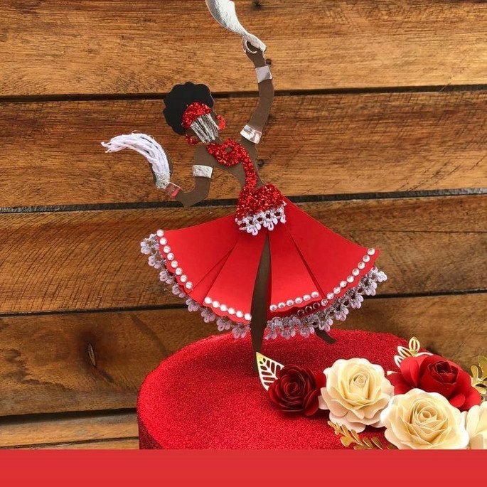 Orixá Yansã - Topo de Bolo - Imagem 1