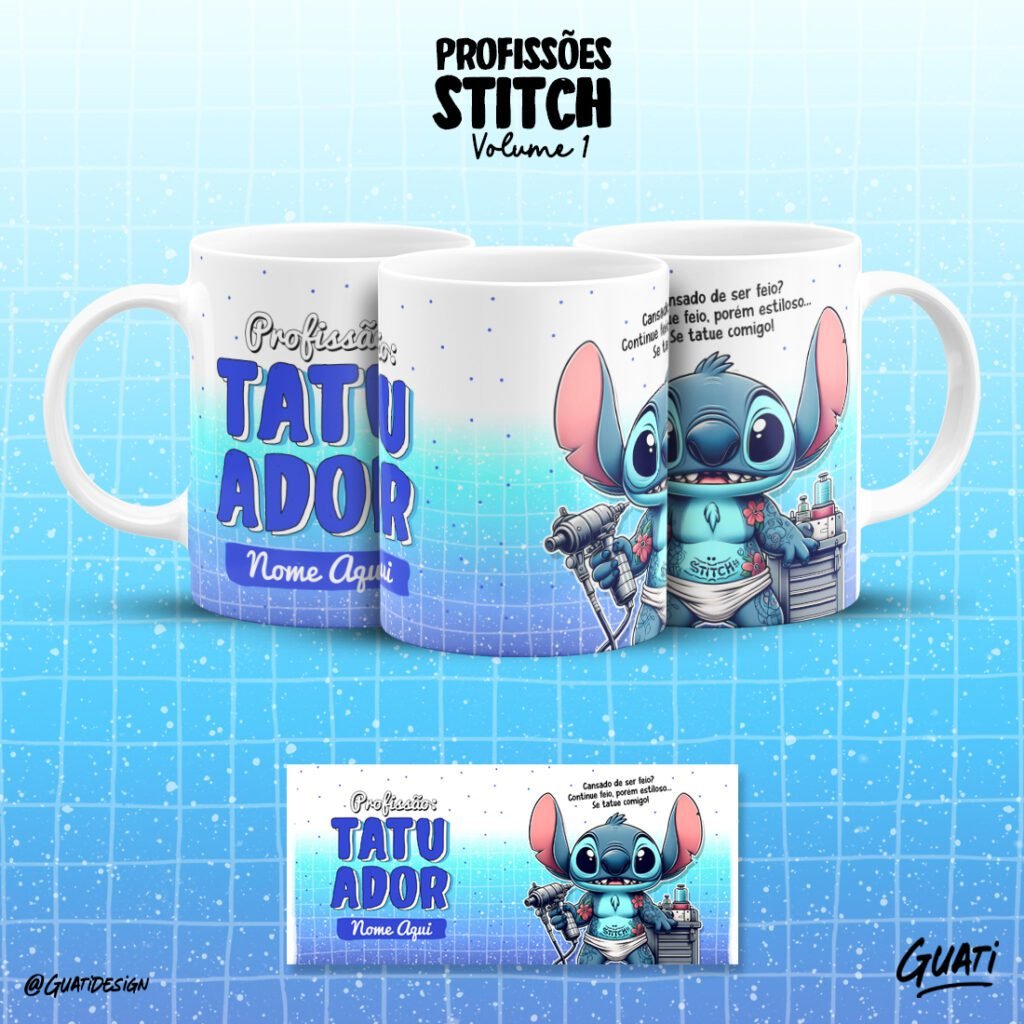 Stitch Profissões Vol. 1 + Elementos (Lab51) - Imagem 33