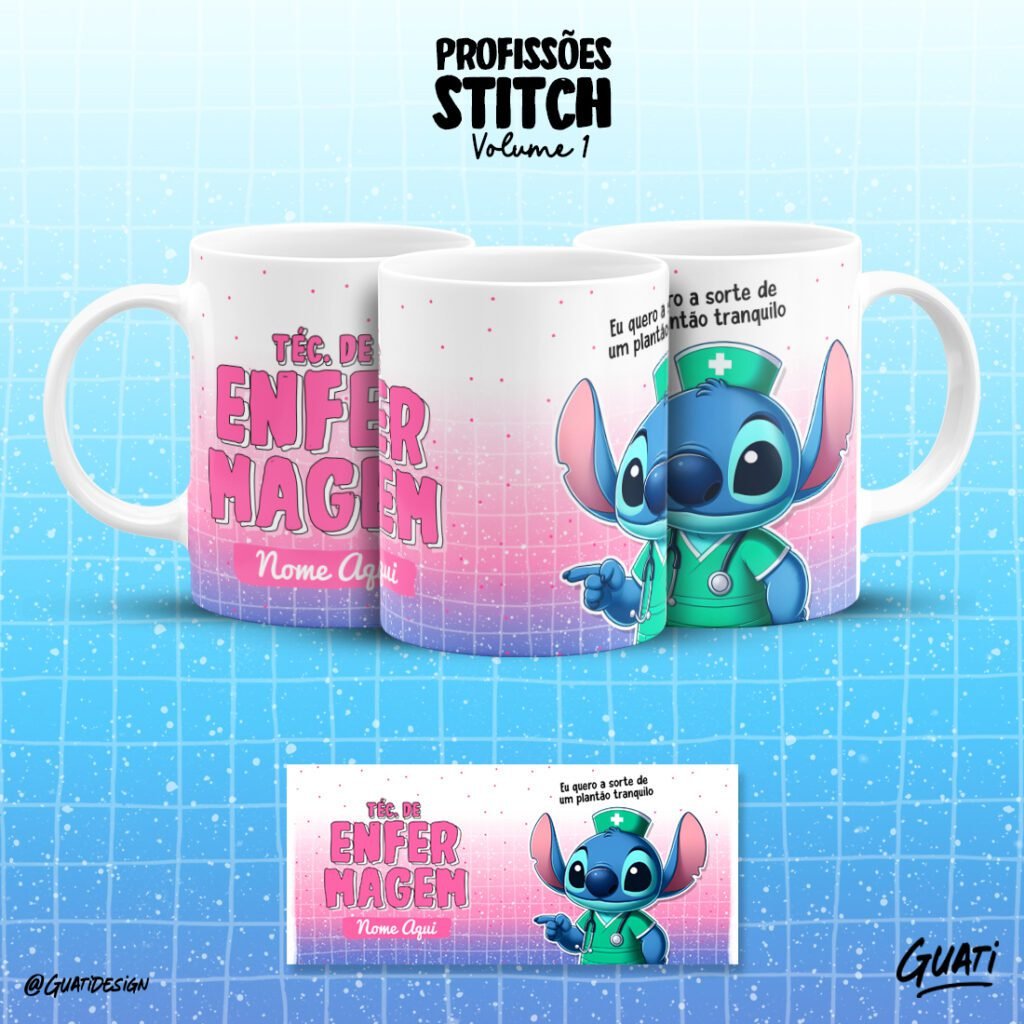 Stitch Profissões Vol. 1 + Elementos (Lab51) - Imagem 35