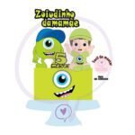 Topo Baby - Zoiudinho da Mamãe - Arquivo Silhouette Studio