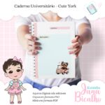 Caderno Universitário – Coleção Cute York (Jana Bicalho) - Imagem 4