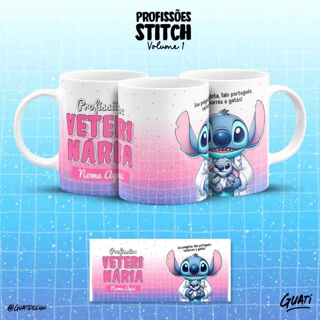 Stitch Profissões Vol. 1 + Elementos (Lab51) - Imagem 37