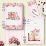 Caderno Reuniões Feminino Testemunhas Jeová JW (Bicho Papel) - Imagem 6