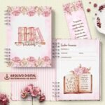 Caderno Reuniões Feminino Testemunhas Jeová JW (Bicho Papel)