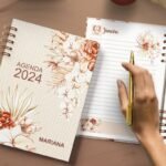 Agenda 2024 1DPP - Coleção Floral Boho (Bicho Papel)