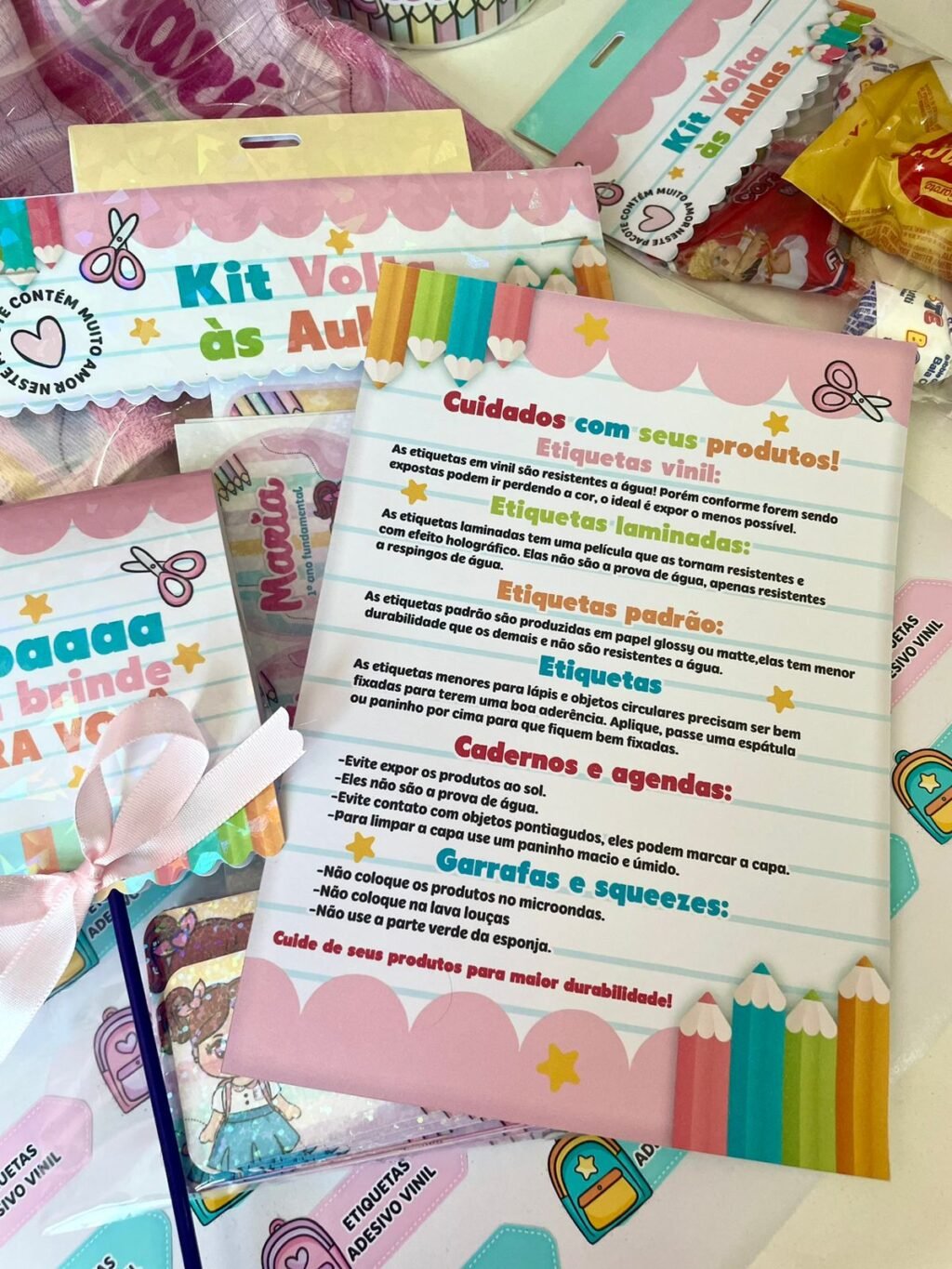 Kit Lapelas - Volta às Aulas 2024 (Lina Criativa) - Imagem 4