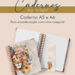 Cadernos A5 e A6 - Vintage (Perfeito Miolo)