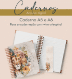Cadernos A5 e A6 - Vintage (Perfeito Miolo)