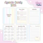 Agenda Candy Collor (Arquivos da Toke) - Imagem 2