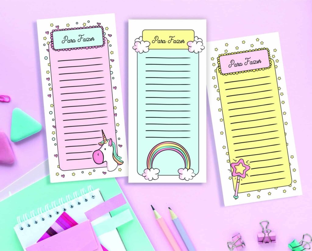 Bloquinho Listas / Para Fazer (Bicho Papel) - Imagem 1