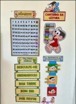 Kit Recursos da Sala- Turma da Mônica (Alfaletrando) - Imagem 8