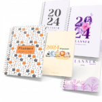 Planner Floral Professora 2024 (Mundo da Prô)