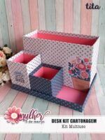 Mulher 8 de Março - Desk Kit Cartonagem (Tita) - Imagem 10