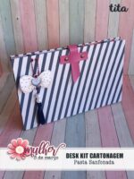 Mulher 8 de Março - Desk Kit Cartonagem (Tita) - Imagem 3