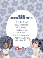 Mulher 8 de Março - Combo Ilustrações e Papéis (Tita) - Imagem 2