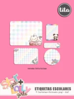 Volta às Aulas 2024 - Etiquetas Escolares (Tita) - Imagem 4