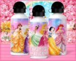COMBO Garrafinhas Princesas  - Squeeze Térmica | Bolinha - Volta às Aulas