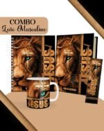 COMBO Leão de Judá Masculino - Devocional | Capa Bíblia (Pamella)