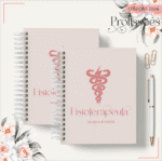 Combo FISIOTERAPEUTA Feminina – Profissões 2024 (Lina)