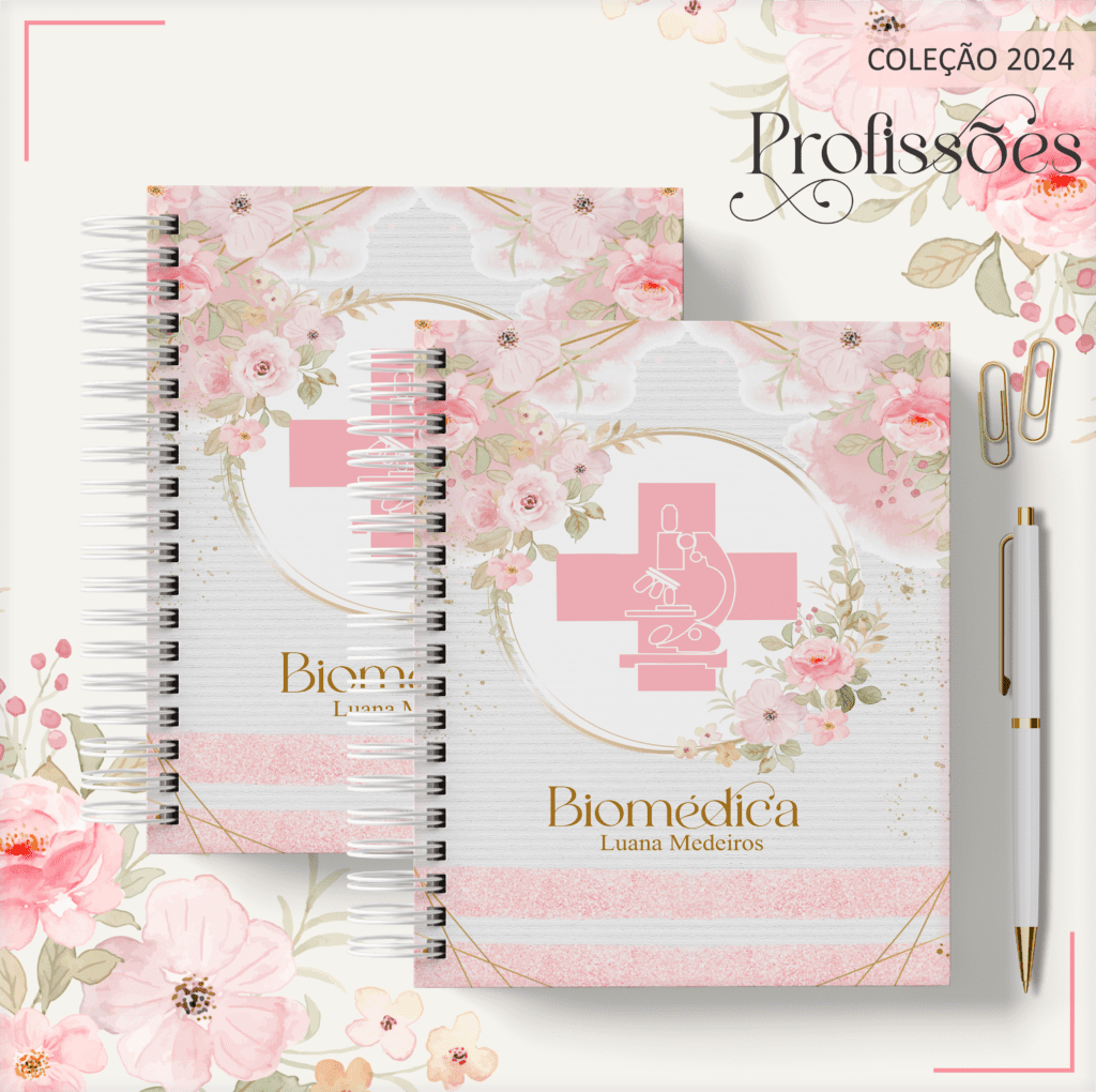 Combo BIOMEDICINA Feminina – Profissões 2024 (Lina) - Imagem 7