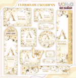 Kit Floral Alfabeto – Volta às Aulas 2024 (Lina) - Imagem 7