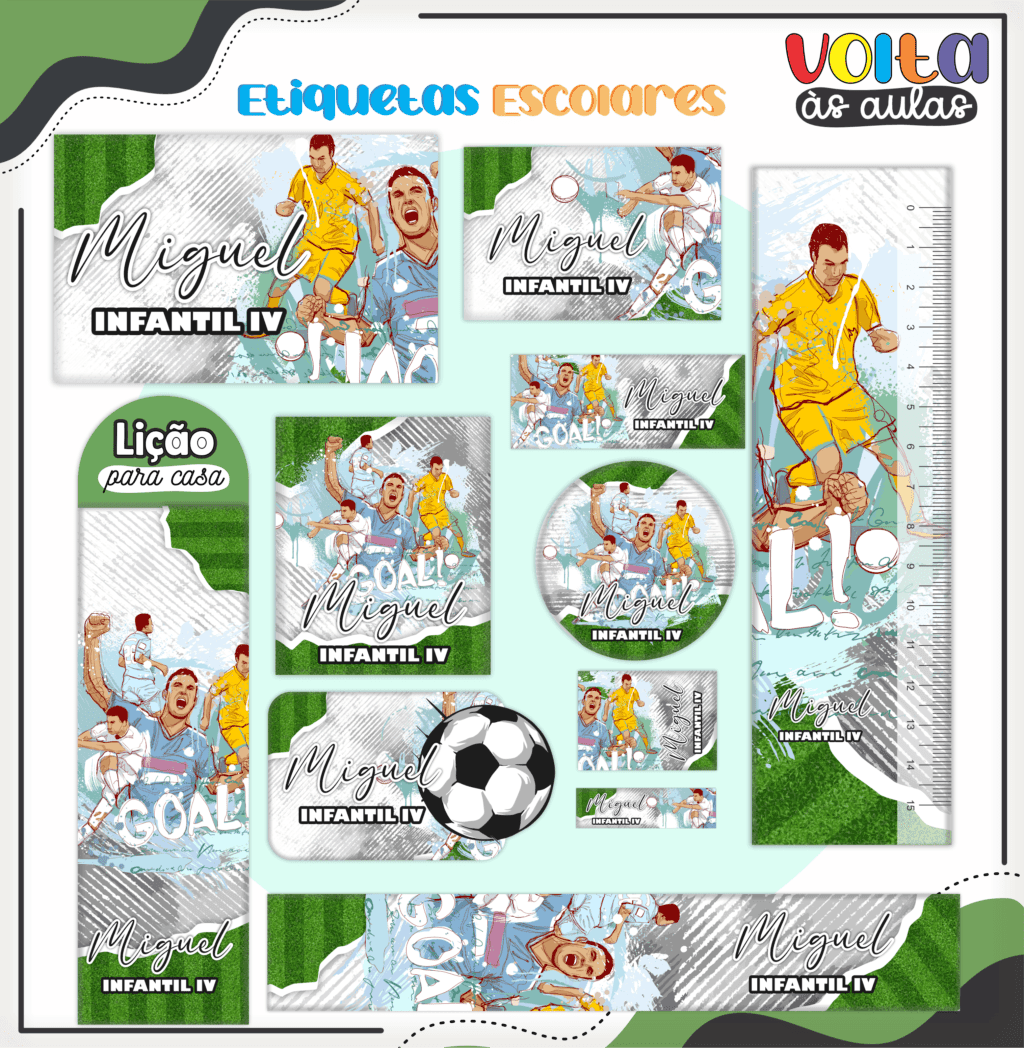 Kit Futebol – Volta às Aulas 2024 (Lina) - Imagem 11