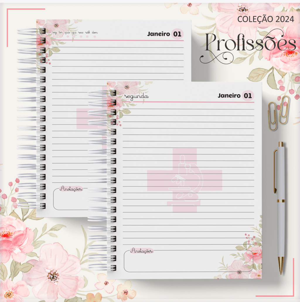 Combo BIOMEDICINA Feminina – Profissões 2024 (Lina) - Imagem 8