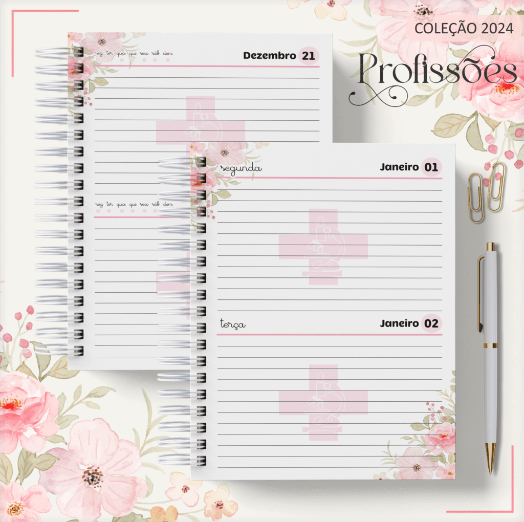 Combo BIOMEDICINA Feminina – Profissões 2024 (Lina) - Imagem 4