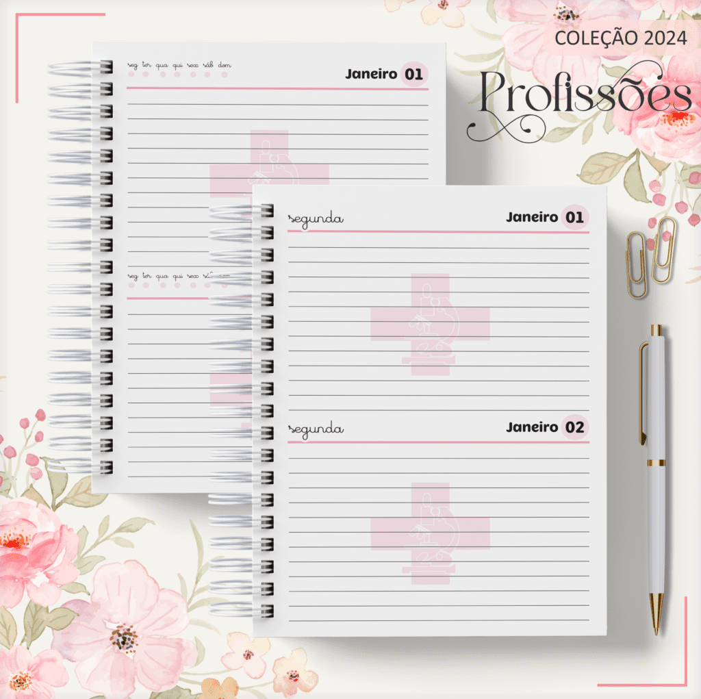 Combo BIOMEDICINA Feminina – Profissões 2024 (Lina) - Imagem 5