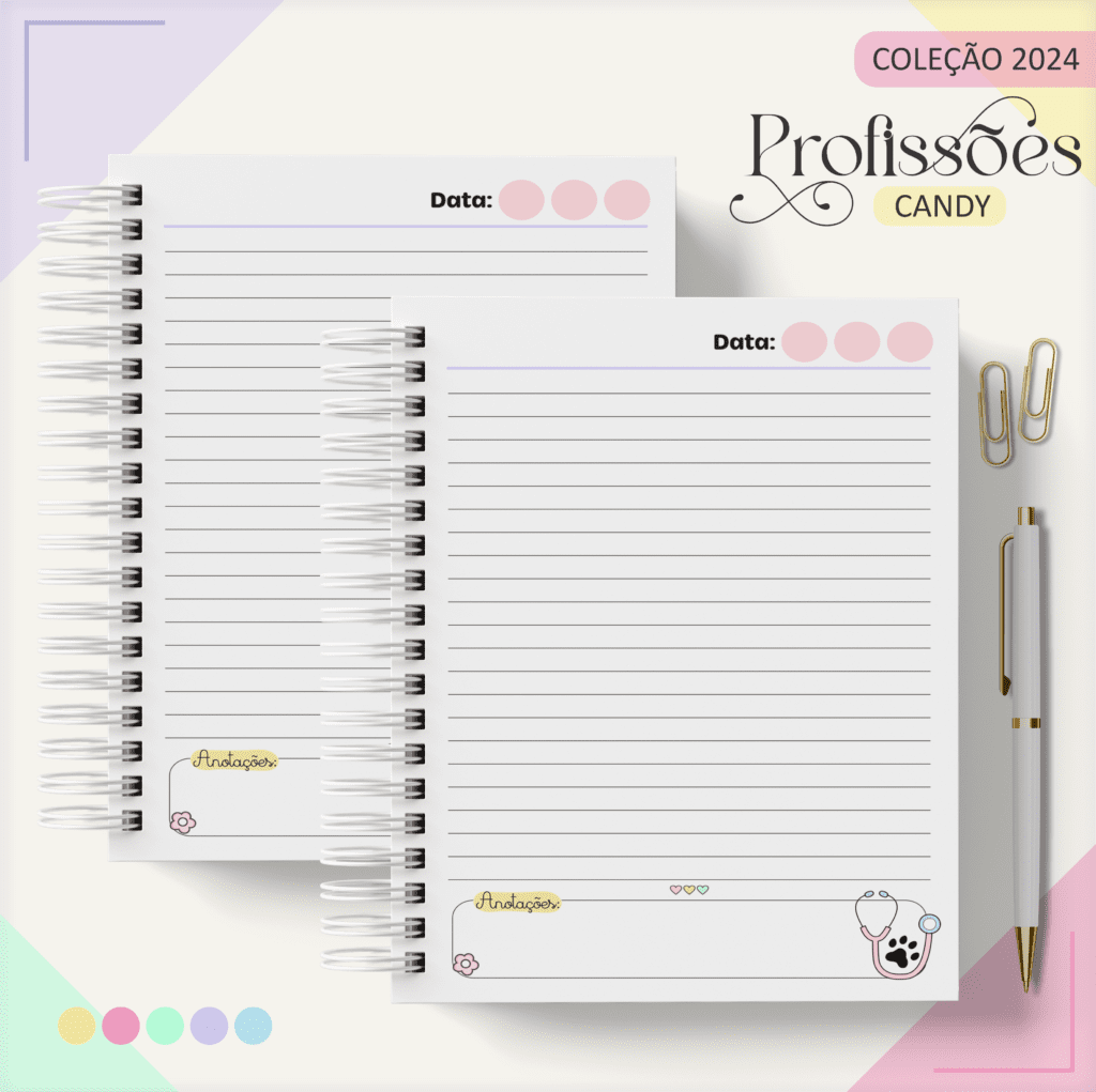 Combo VETERINÁRIA Feminina – Profissões 2024 (Lina) - Imagem 13