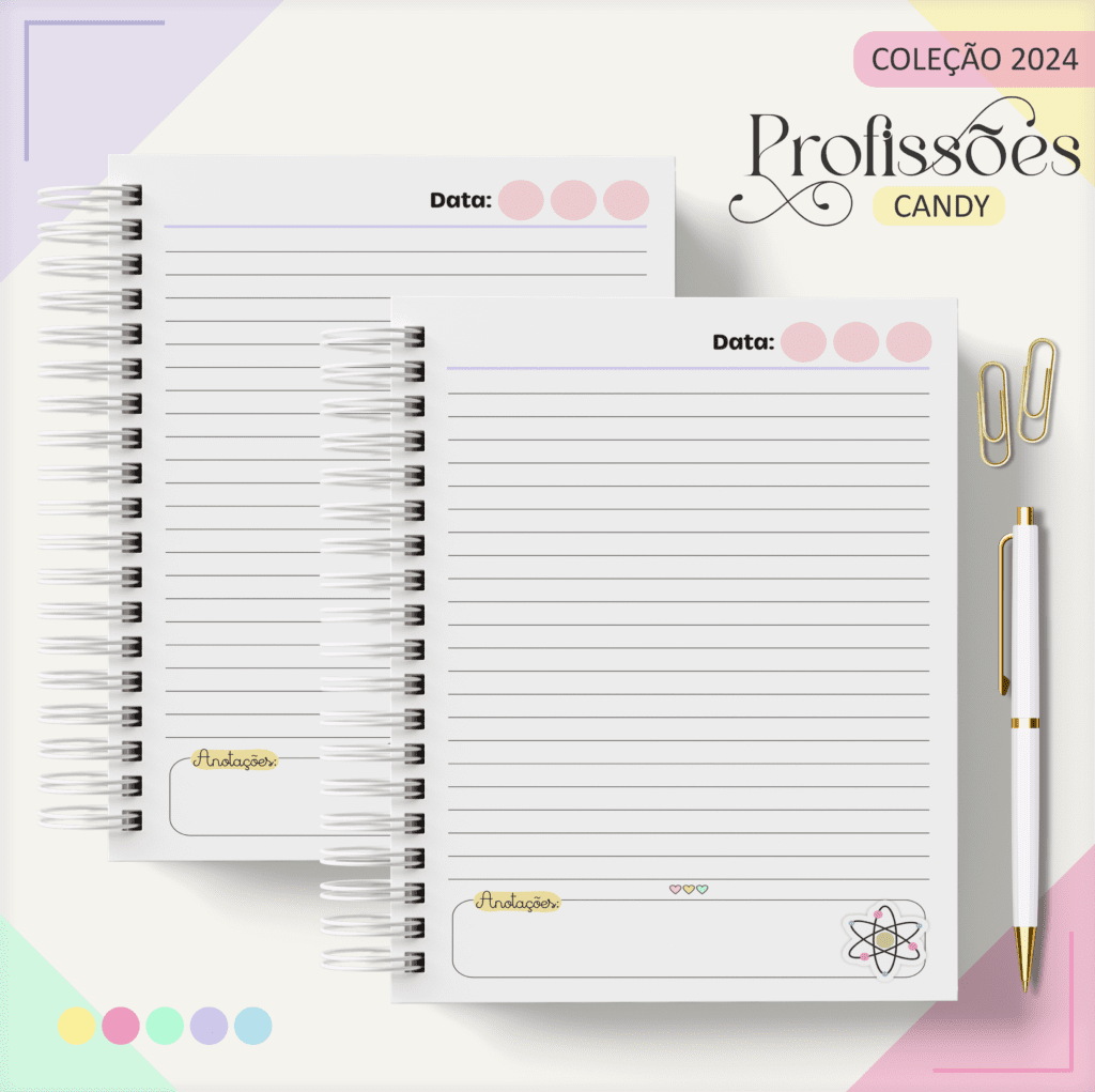 Combo BIOMEDICINA Feminina – Profissões 2024 (Lina) - Imagem 16