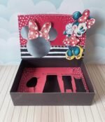 Caixa Mini Confeiteiro - Minnie Vermelha (Lina) - Imagem 2