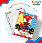 Kit Spidey e Seus Amigos – Volta às Aulas 2024 (Lina) - Imagem 9