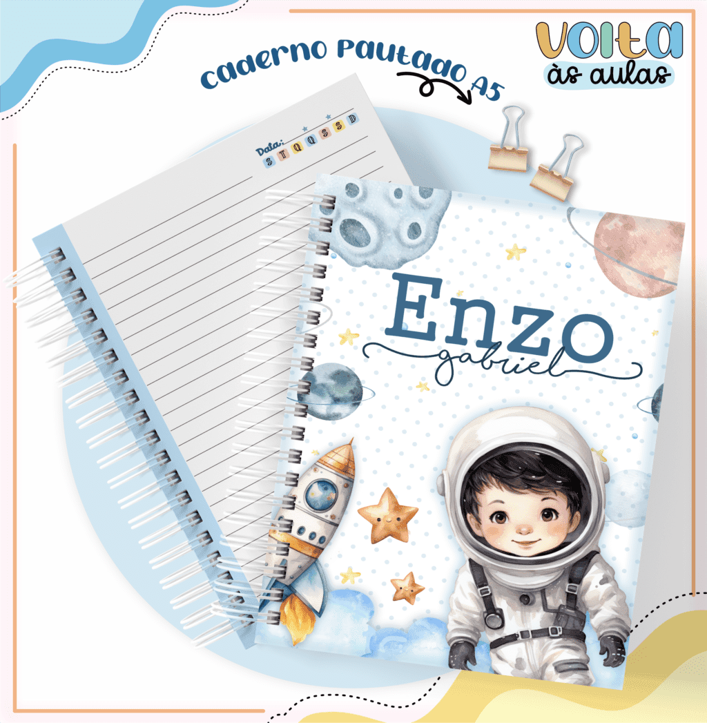 Kit Astronauta – Volta às Aulas 2024 (Lina) - Imagem 10
