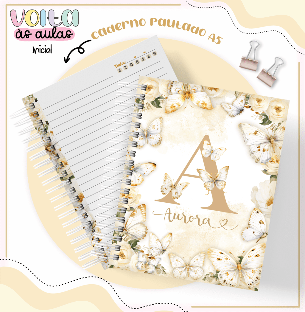 Kit Floral Alfabeto – Volta às Aulas 2024 (Lina) - Imagem 8