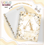 Kit Floral Alfabeto – Volta às Aulas 2024 (Lina) - Imagem 8