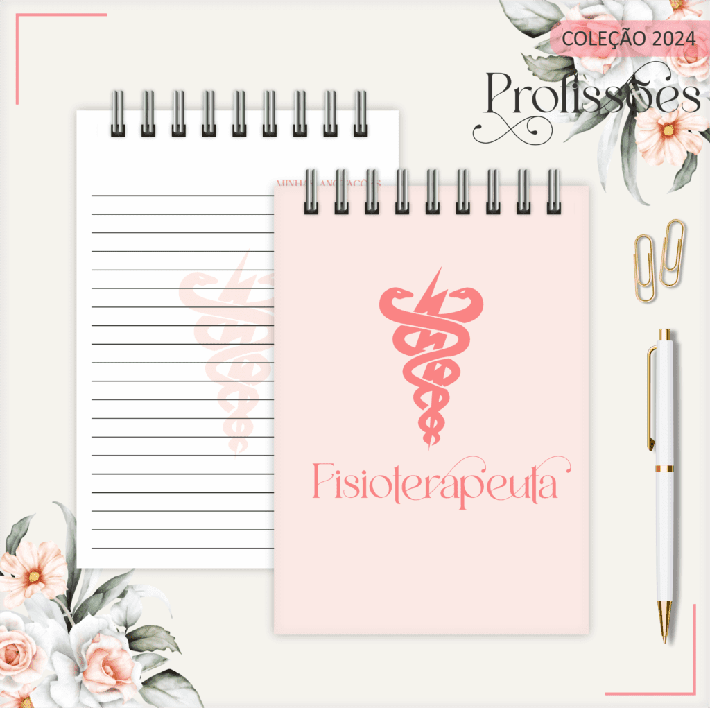 Combo FISIOTERAPEUTA Feminina – Profissões 2024 (Lina) - Imagem 10
