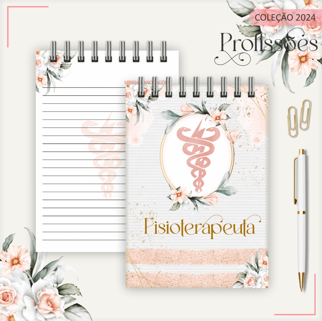 Combo FISIOTERAPEUTA Feminina – Profissões 2024 (Lina) - Imagem 7