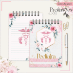 Combo PEDIATRA Feminina – Profissões 2024 (Lina) - Imagem 12