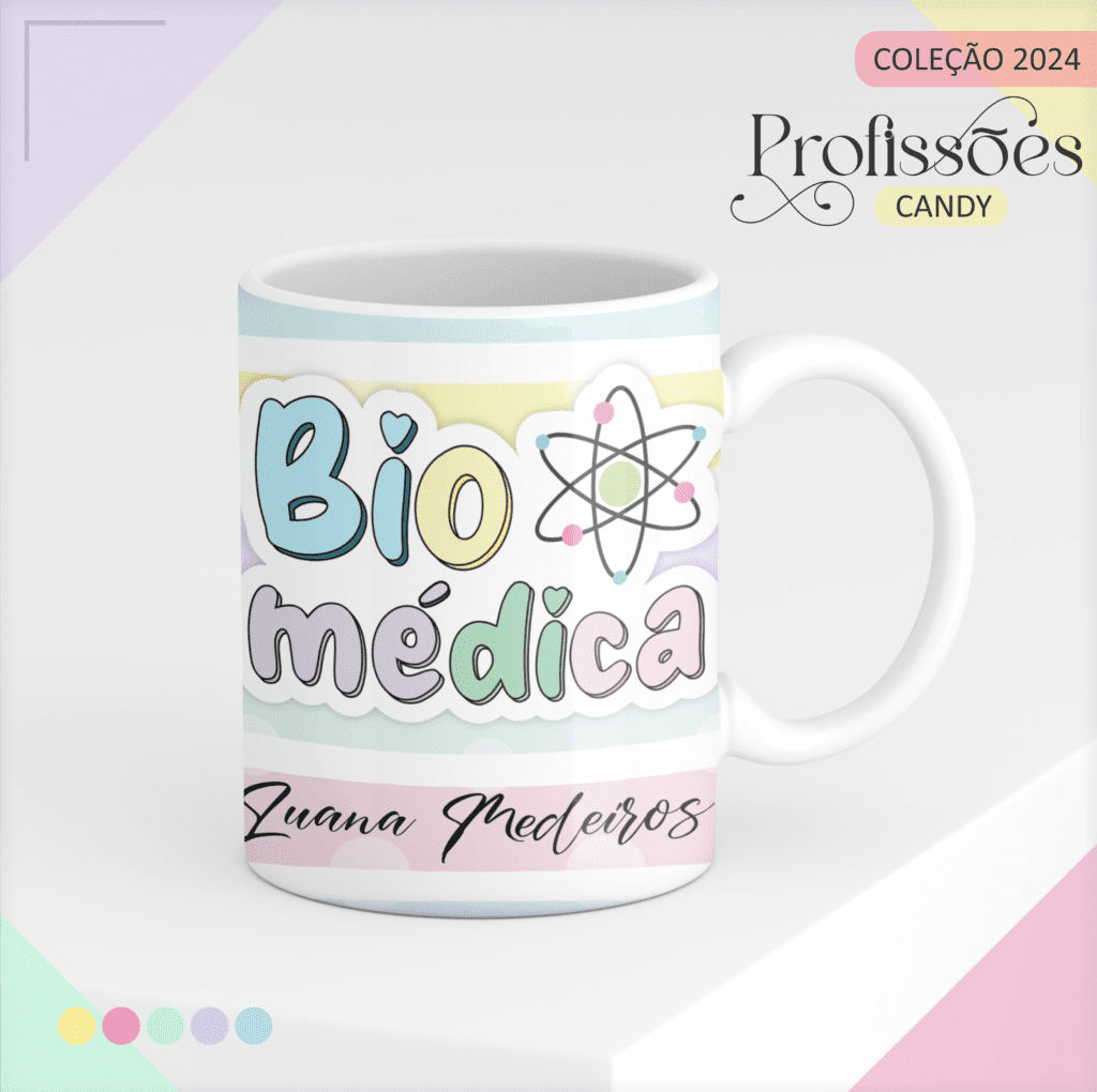 Combo BIOMEDICINA Feminina – Profissões 2024 (Lina) - Imagem 18